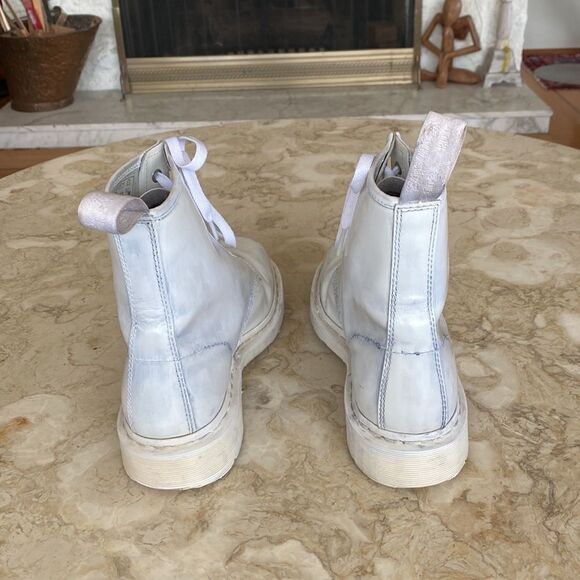 Dr. Martens 1460 Mono Boots White Unisex / M9 - W10 - Picture 7 of 15